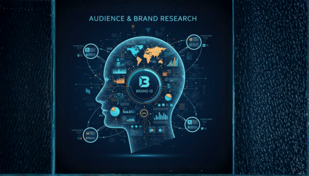   Marketing team analyzing audience data and brand insights



